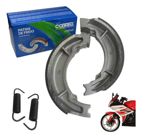 Patim Lona Freio Traseira Yamaha Dt 180 1987... Cobreq - Next Gear