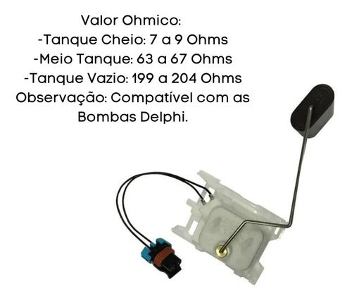 Sensor Combustível Flex Hb20 1.0/1.6 2018 2019 2020 2021 Tsa - TSA