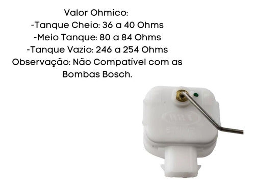 Sensor Combustível Flex Onix 1.0 2017 2018 2019 2020 Tsa - TSA