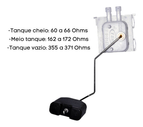 Sensor Combustível Flex Uno Mille Fire 2007-2013 Original - TSA