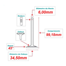 valvula admissão vw gol golf polo saveiro voyage fox 2005... - Mahle