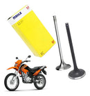 Válvula Escape E Admissão Cg/fan/125/nxr125 10-12 Metal Leve - Next Gear