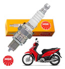 Vela Ignição Ngk Moto Honda Biz 100 Todos - Original C6hsa - Next Gear
