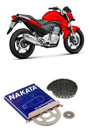 Kit Relação Nakata Cb300 2009 À 2015 Nakata Original - Next Gear