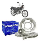Kit Relação Transmissão Nakata Honda Cg 125 Fan 2005-2008 - Next Gear