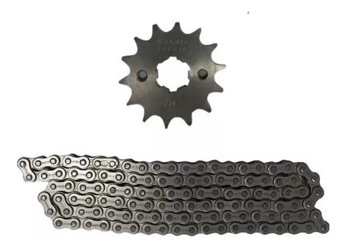 Kit Relação Transmissão Nakata Honda Cg 125 Fan 2005-2008 - Next Gear
